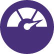 purple circle with icon symbolizing Dedicated Internet Access (DIA)
